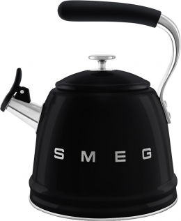 Чайник со свистком SMEG WKF01BL